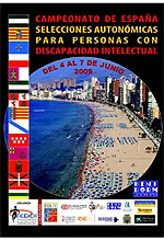 Campeonato de España de Selecciones Autonómicas para deportistas con discapacidad intelectual Benidorm_05062009